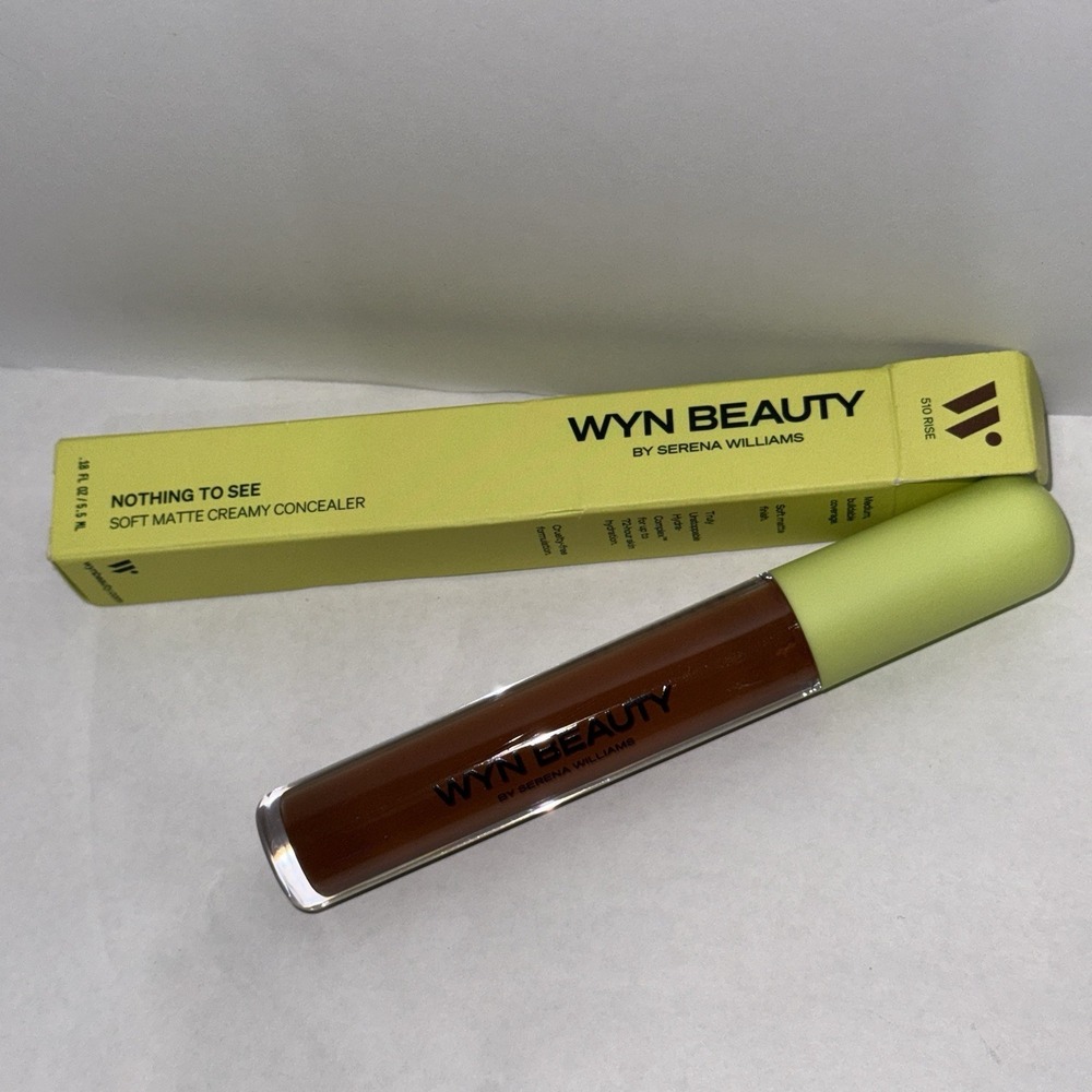 Wyn Beauty By Serena Williams Nothing To See Soft Matte Concealer #510 Rise